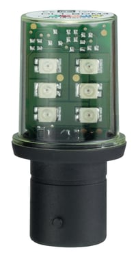 Harmony løs LED lyskilde for XVB lystårne med BA15d fatning med fast lys i hvid farve og 230 VAC forsyning DL1BDM1