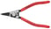 Knipex låseringstang udv 140 mm Ø4,0-7,0mm spidser Ø1,3mm 46 11 G1 miniature