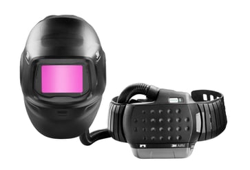 3M Speedglas G5-01 Heavy-Duty Welding Helmet Bundle with Filter G5-01VC Variable Colour & High-Altitude Respirator Battery & Bag 617830 7100257943