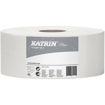 Katrin Plus Gigant Toiletpapir M 2 1 karton=6 ruller 109724