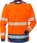 Fristads HiViz langærmet T-shirt kl.3 7724 Orange/Marine str L 114100-271-L miniature