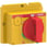Drejegreb, ComPacT NSX 100/160/250, rødt greb på gul front, IP40 LV429339T miniature