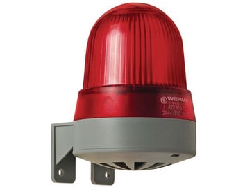 LED/summerkombination vægmontering Rød 133-66-465