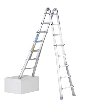 Telescopic Multipurpose ladder 4x4 steps 4,20 m 41930