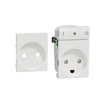 Socket outlet, LK FUGA, 1.5 M, White 545D6115