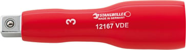 Stahlwille Forlænger 3/8"  178mm 1000V 12167/3VDE 12420002