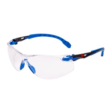 3M Solus 1000 beskyttelsesbrille Scotchgard blå/sort lysegrå linse 7100244049