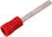 Isol. flad stiftkabelsko A1518SFL, 0,5-1,5mm², lang, Rød 7278-150900 miniature