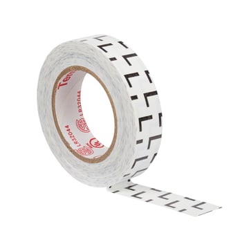 3M™ Temflex™ 1700P L2. Fasemarkeringstape L2, 15 mm x 10 m. Sort tape med hvid skrift. 7000076887