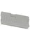 End cover, length: 63.2 mm, width: 2.2 mm, height: 24.3 mm, color: gray 3208375 miniature
